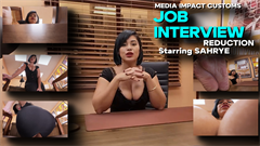 Sunlight slanted through the slatted blinds of Sahrye’s mid-century modern office, casting narrow stripes of gold across the smooth walnut desktop. Sahrye sat poised behind the desk—her short black hair framing a face refined and confident, the fitted charcoal dress accentuating every sleek curve of her hourglass silhouette. She leaned forward, one perfectly arched eyebrow raised as she addressed the lonely figure at her feet.“You’re here to be my personal assistant,” her voice coiled like velvet over steel. “I need someone to handle all the mundane tasks I don’t have time for. Have you ever done this before?” He shook his head, words caught somewhere between surprise and panic. Sahrye’s lips curved. “No experience, poor multitasking, zero social-media savvy.” She paused, tapping a long, lacquered nail against the desktop. “Why are you here?” As if in answer, he shrank—first his shoulders, then his torso, until his shoes dropped from sight. His shirt ballooned around a form no larger than a beetle. Sahrye watched him diminish with curious amusement. “Well, now,” she murmured, rising gracefully from her chair. The soft click of her heels on the polished floor echoed. She circled him, each deliberate step a statement of power. He cowered under the shadow of her imposing height. “Tiny man syndrome?” she teased, leaning in to let her giant ass brush his trembling form. Her booty was impossibly close—he could feel the fabric of her dress, the faint scent of cotton. “Should I squash you like the bug you are?” He flinched, edging backward against the leather seat. Sahrye chuckled, Picking him up off the chair and takes him back to her desk. lifting one enormous foot and placing it beside him on the desk. “Worship,” she ordered. “Rub every line, every curve.” On trembling knees, he obeyed, his fingertips pressing into the supple skin of her arch. The tip of her toe brushed his temple, prompting a shudder that ran through both of them. Sahrye reclined in her chair, swinging one leg over the other, letting him trace the satin sheen of her stretched stocking. “Climb,” she whispered. “Prove your worth.” He began the ascent up her calf—softer than he’d imagined, as pliant as silk under his hands—until she plucked him up and nestled him between the generous swell of her cleavage. Warmth and the faint aroma of her perfume surrounded him. He scrambled to escape, heart hammering, but her gentle fingers closed around him, returning him to the desk’s surface. He froze as she perched beside him again, wiggling her hips until he stared in helpless awe. “Look at you,” she purred. “So small, so powerless. All because I pointed out your inadequacies.” She tapped her heel, sending him skittering across the veneer. A soft laugh. “I could end you,” she mused, lifting a slender foot to hover above him. “But I’d miss your little struggles.” She pressed down just enough that he flattened with a startled gasp, the coolness of the leather contrasting with the heat of his panic. When she lifted her foot, he lay gasping. “You’ll do nicely as my pet,” Sahrye decided. “You’ll serve me whenever I demand it—start with a foot rub, then climb once more.” She slid him into the drawer at her side, its plush velvet lining cradling his tiny form. From above, Sahrye’s voice drifted down like silk. “Rest now. I’ll call on you when I need you—don’t disappoint me, or the next time I find you, you may not be so lucky.” She closed the drawer with a soft click. The office lights dimmed in the slanting afternoon glow, leaving him in shadow, acutely aware of his new, infinitesimal place in her world.

Keywords Feet, Sahrye, Media Imapct, POV, Ass, Booty, Shoes, Cleavage, Hand Held, Black Dress, Black Hair