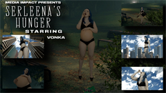Serleena descended onto Earth with a mission in mind: to evade the Men in Black. As she scanned her surroundings, her eyes fell upon a glossy magazine cover featuring an alluring human figure. In a swift transformation, she assumed the human form depicted on the cover. However, her new appearance caught the attention of a man, who brazenly grabbed her arm and dragged her behind a dense bush. From the other side, only the man's legs were visible for a fleeting moment before they disappeared, leaving no trace. Moments later, Serleena emerged from the bush, her belly noticeably distended. She rubbed it thoughtfully, then returned behind the bush, where she adjusted her form to reduce her swollen midsection. When she reappeared, she was holding the man's clothes and walking away.

Later, Serleena was seen wielding a device she had stolen from the Men in Black—a growth ray. With a mischievous glint in her eye, she activated the ray, causing her stature to increase dramatically until she towered over her surroundings as a giantess. Unfazed by her newfound size, she set out on a gluttonous mission, consuming as many Men in Black agents as she could find with a voracious appetite.

Keywords Vonka, Media Impact, Giantess, Aliens, Vore, Belly Expansion, Men In Black, Serleena Vore Scene, Giantess In City, Sfx