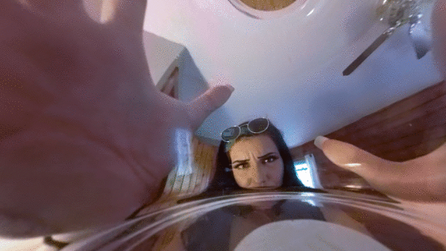 Note: This is a VR360 Clip

Lauren Ashlyn reaches for the remote when she discovers you hiding in her drawer. She leans in to get a better look, poking and prodding at you with the remote. Not knowing what she will do with you, she closes you back into the drawer before returning with a jar. Lauren quickly scoops you up into the jar and closes the lid, sealing you in and getting a better look at you. Making her way down the stairs and outside of the house, Lauren simply deposits you outside and walks away. Hope you know how to survive...

Shot in 60fps slow motion. Additional note, there is a solid 20-30 second section of the video when you are trapped inside of the drawer in pitch black. There are still sounds during this portion, but it wound up feeling less realistic when I initially tried to shorten it.