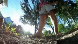 Meet Liama, a witch who is trying to protect her magic circle of pine cones from some small troops in her yard. If you ever wondered where kat got her powers from, this is her mother! This video is a bit unique in our 360 VR catalogue. The whole video is told in slow motion to really capture the size and action at ground level. However, Liama's voice has been specially edited to sound normal, just slowed down. Because of this audio change, booming footsteps have been left out to not detract from the slowed down effect. See what it's like to be so tiny as kat's mom steps on all the tiny soldiers around you!
<br><br>
You don't need a VR Headset to watch our VR videos (but it makes it cooler of course) Instead you can use the free basic desktop viewer on: https://theta360.com/en/support/download/ You can also use Google Cardboard and a Cardboard enabled VR player.