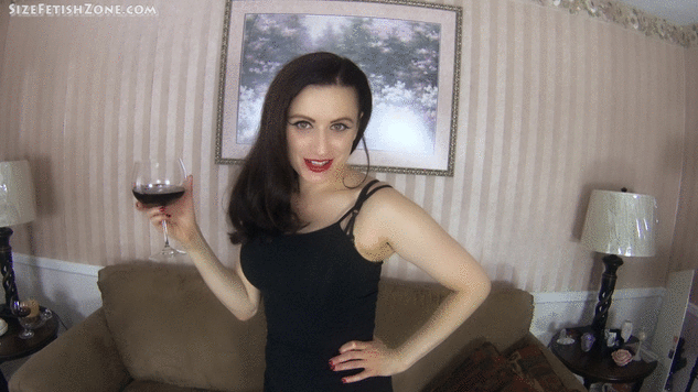 turn up for my regular worship session with one of the girls, only when i get there she tells me she'd like to try something different. she tells me not to worry and that i'll definitely enjoy it. She gives me a drink while i think about it. I drink the drink and then begin to shrink down in front of her. she laughs and says "Whats the matter Chris, you look a bit worried... and a bit smaller" she then tells me that she is going to start doing giantess sessions with her clients but she wanted to test it on my first. i am now standing level with her breasts and she begins to tease me with them, saying how much bigger they are to me now. i continue to get smaller and smaller as she laughs at how pathetic i am becoming. i begin to shrink down to just above her knee height and she asks if i can see up her skirt. She turns around and pulls it up, revealing her ass in a thong. She then teases and smothers me with her ass.<br>
She then turns back around and says "so, when you've stopped shrinking, do you think you'll still be able to worship my toes like you used to?". She laughs at me once she's said this. I then shrink until i am literally about 1 inch tall, barely even as high as her toes in her high heels. I gaze up at her while she looks down at me. she tells me how tiny and insignificant i am and tells me that she could crush me with my heel if she wanted to. She lifts her heel and hangs it over me and laughs. "Don't worry, Chris, i'm not going to crush you... if you behave<br>
She starts to walk towards me but i am moving backwards trying to get away. she laughs "I thought you liked my feet Chris, why are you running away from them?" She chases after me for a while, stomping around me in her heels. She theen eventually she catches me up and orders me to kiss her toes. "Are you even as tall as my high heel? After a while of this, she slowly bends down and picks me up. Id like this part to be emphasised and slow - So i'm at her heels, look up and she's bending down really slowly whilst reaching down towards me. She brings me up to get face and kisses me. "do you want to see what its like to be crushed in my cleavage?" She then puts my in between her breasts and begins to smother me. She then places me on a table and stands so i am below her breasts. she then pulls up her top so they fall out of the bottom almost crushing me. She then continues to smother me with her naked breasts. Under them, in between them, however she can. 
<br>
If possible, would you then be able to do an 'in bra' pov shot? as if she's put me in her bra and then begins to put her bra on? If this is to much hassle then no problem. like the one yyou did in a Kerri Spectrum clip...
<br>
She then stops and tells me that its time for me to worship her feet. She picks me up and places me on the floor while she sits on the sofa. She orders me to kiss her toes again. Then she takes off her heels and tells me to massage the soles of her feet. after a moment she says "You need to do a better job Chris, remember that i could crush you under these feet. Work harder!" after a while she gets annoyed with me. she moves her feet away and bends over and tells me that i haven't done a good enough job and she is going to crush me. She stands up and says "Bye Chris" and then lifts her foot up high before stomping down on me, killing me and finishing the clip.
