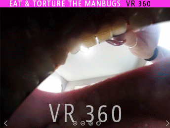 Angel and Jasmin return from their gym workout and just want to relax. Suddenly they spot something like a bug on the floor. The leap up to investigate. Upon further inspection they realize its a tiny man. Further more he's a little perve and they are not happy he's invaded their personal space. They start to toy with the little man, threatening him with their huge feet, asses and breasts. Before he is consumed as a quick snack. Just when they think that was it, Jasmin spies a second one. Where are they coming from? Well this one is gonna get tortured and eaten too!