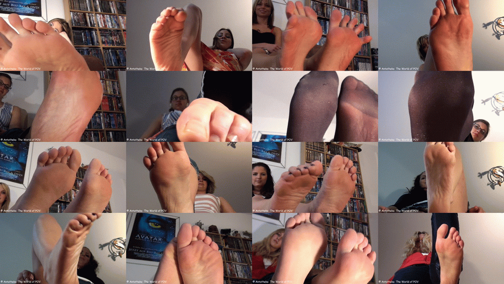 This collection with some classic WoP-Girls is for feet-lovers.  Seven Clips with cute girls showing their feet, ending with a POV-Crush.
With: Bernadette, Supaka (2 Clips, Nylons & Feet), Alice, Stella, Skyline and Blue Eyes - Enjoy!