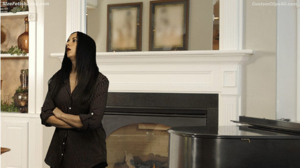 I would like a growth clip shot with Kerri Taylor. All the general growth scenes (shirt busting, clothes ripping, etc.) but ideally the video would focus on the feet/shoes. Clothes: Button up blouse, tight pants (spandex, etc.), high heels. Shoes will grow with Kerri until she is mega sized and then burst off. Story: Kerri is lamenting at how her life is too ordinary when she receives a package in the mail. It is a pair of high heels that have a message with them alluding to them giving her power in some way (message need not be anything specific). When she puts the shoes on she grows. Every time she thinks about getting bigger she grows more. She grows out of her house, squashes a few people. Throw in a few lines about how she loves these shoes and loves being a giantess. Then she decides to become massive. She bursts out of the shoes and goes into a never ending growth spurt as she outgrows the planet. In total probably 4 growth instances. For video length, I think 7-10 minutes should cover it. 

