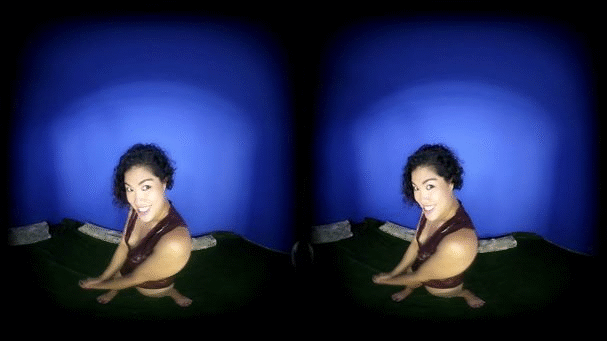 I have been getting requests to do some VR clips in VR 180 3D so here is my first official one, It worked really well.  This clip has a lot of feet but also includes mini Giantess, Hand held, and booty.

You view this the same way you view Normal VR but you might have to set your player to VR180 Left/Right 3D,  sometimes called Side by Side Stereo.

<br><br>
<img src="/images/vr180c.png" alt="logo" />