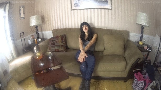  I was wanting it to be a gentle giantess, POV clip and for it to star Brandy. I was wanting it to be about a girl who wants to shrink her boyfriend in a world where gender roles are reversed so she acts more masculine. I was hoping it could go something like this. At first The girl is trying to convince her boy to massage her feet. He doesn't want to but shes really persistent and assertive. She eventually convinces him to and she relaxes drinking wine as he does. She thinks he seems really cute being forced to massage her feet. She drunkenly decides to shrink him and start toying with him. She forces him to massage, lick and kiss her feet. She laughs at him seeing him submitting while being so powerless. She tells him that she shrinks boys all the time and dominates them usually killing them. She pours a bowl of tiny men out of a jar and east them while continuing to drink as she has him worship her feet. Once shes done eating them she picks him up and kiss him. She tells him how cute he is than ask him whether he's scared of her now. She starts making out with him but than tells him that since shes met him she has wanted to eat him. She starts tasting him despite his struggles. She's tell him that he's different than the other men and that she will protect him because he belongs to her completely. She puts him in her lap and tells him she loves him than pets him until he falls asleep. I was wanting it to be about 20 minutes long but I'm not sure if ya'll can fit all that in there in that time so just let me know. I look forward to hearing back from you. Thank you so much!! 
