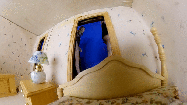  I want to order a custom virtual reality clip starring two actresses. The plot of this clip is it starts out inside of the doll house that you used for the last clip that I ordered from you starring Jacquelyn and Cali Logan. So you can place the virtual reality camera on top of the bed again in the doll house. I want the clip to start off with the two actresses walking outside of the house for about two minutes and I want the booming footsteps sound effects inserted while they are walking outside of the house for the two minutes. Also while they are walking outside the house they can talk about how they are looking for a little person to play with preferably a little man. They can also talk about how they have been walking through the countryside for awhile and still have yet to find an inhabited house with a person in it. They can also talk about how dark it is outside and how that also makes it difficult to find a house. Also they can say stuff like "I hope we have not stepped on anyone by accident." Then after a couple of minutes one of the actresses can say "Hey I think I see a light over there!" Then the one that spotted the light can look inside the house and say "I don't see anyone in this house yet." Then they can look in the window where the bed is and then say "Wait! I think there is someone in bed over here and it looks like I just woke him up!" Then the other actress can say "Him! Wait you found a little man in there?!" Then the other actress can look inside the house and then the other one can tell her to look inside the window where the bed is where she is looking at. Then the other actress can say "Oh hi little man. Don't worry we are not going to hurt you! We would just like to have some nice gentle fun with you! We hope you will enjoy having fun with us as much as we will enjoy having fun with you! Now we are going to take you to our giant lair!" Then the actress can reach inside the house and pull out the camera and then hold it in front of her and the other actresses's face. Then she can say "Ok we are off to our lair with you now!" Then the actresses can walk for a bit while the other one holds the camera and then the clip can cut to the next part of the clip that takes place in a normal room with a couch. The actress holding the camera can then say "Welcome to our lair!" Then she can say "We would like you to explore our bodies for a bit!" You can start by exploring my friend here. Then the actress can tell her friend to sit down on the couch while she helps the little man climb her starting at her feet. Then the actress can slowly lift the camera up the other actress making it seem like the camera is climbing up her. I would like the camera to keep moving slowly up the actress until it reaches her breasts then the actress can smother the camera between her breasts for a bit. Then that actress can hold the camera herself after smothering the camera between her breasts for about a minute or so. Then she can help the little man or the camera climb up the other actress and then that actress can smother the camera between her breasts for about a minute or so. After that I would like for each actress to pretend to use the camera like it is a sex toy. Then after each of them uses the camera as a sex toy for about a minute or so then they can each kiss the camera and then they can put the camera on the ground and then one of them can say to the camera. "We are going to look for more little men like yourself. You are welcome to stay for more fun or you can go." Then the two of them can walk out of the room and I would like for more booming footsteps sound effects when they leave the room and then the clip can end. By the way I would like the two actresses to wear lingerie in this clip. Also let me know which actresses you have available in the next month or so. If you have any questions or need anymore details let me know. Thanks.