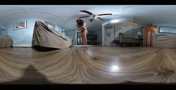 *PLEASE NOTE: THIS CLIP IS SHOT IN VIRTUAL REALITY. YOU MUST HAVE A VR HEADSET TO VIEW IT.*
<br><br>
Jackie is just in her house sweeping, then she notices you. She thinks you are a mouse at first but then looks closer and notices its you, her next door neighbor. Jackie is totally creeped out and puts together that you have been spying on her for a week. Jackie doesn't know whether or not to swallow you whole, smother you with her ass, or crush you. As she is humiliating you for watching her and getting caught, she notices that her favorite show is coming on and that is more important. So she decides she is done with you and in that instance she gets rid of you.
