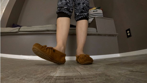 Mysty has shrunk you and she makes you shrunken and crushes you over and over. 

She revels in how his body is not like Ketchup