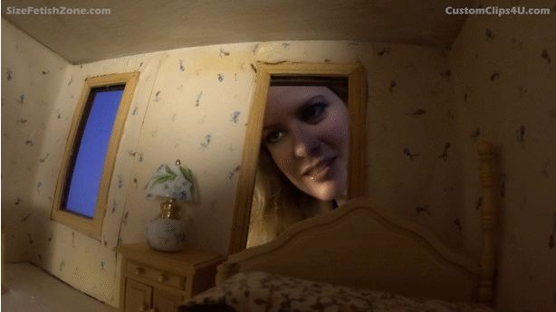 Synopsis: I am a little man named Bryce hiding in a doll house so I won’t get eaten. Jacquelyn Velvets  is a hungry giantess that finds me catches me and ultimately eats me. 
<br><br>
 Part one: I’m a small man in a doll house hiding away from her as she is going to eat me. She sees me and keeps trying to grab and pull me out so she can eat me. She is constantly saying things like “Bryce I am going to eat you”, “Get out here so I can eat you” “Bryce you know your going to get eaten by me so get out here and let me eat you” “Bryce, your my food and I’m going to eat you.” Just a bunch of lines containing the word(s) eat (eating, eaten) along with constantly calling me her food.
<br><br>
Part two): She finally catches me and drags me out. She then starts licking me over and over again (and maybe kiss/smooched a bit as well) to get a good taste of all while still telling me she’s going to eat me and that I am her food. Finally she says “Bryce are you ready to get eaten? Because I’m ready to eat you.” “Time for you to get eaten Bryce” She then sticks out her tongue and slowly lowers me in to her mouth and swallows me whole. If possible add a swallowing noise.
<br><br>
Part three: She then sits back rubbing her now full belly with me in there talking about how good it feels with me moving around being digested. She can feel me struggle for my life hopelessly as she digest me. She is constantly using the word(s) digest (digested, digesting) in this part. She loves the feeling of live prey being digest alive. The final shot should be her rubbing her belly then say “I don’t feel you moving anymore? Huh” Look right at the camera and say “Bryce, looks like you’ve been digested