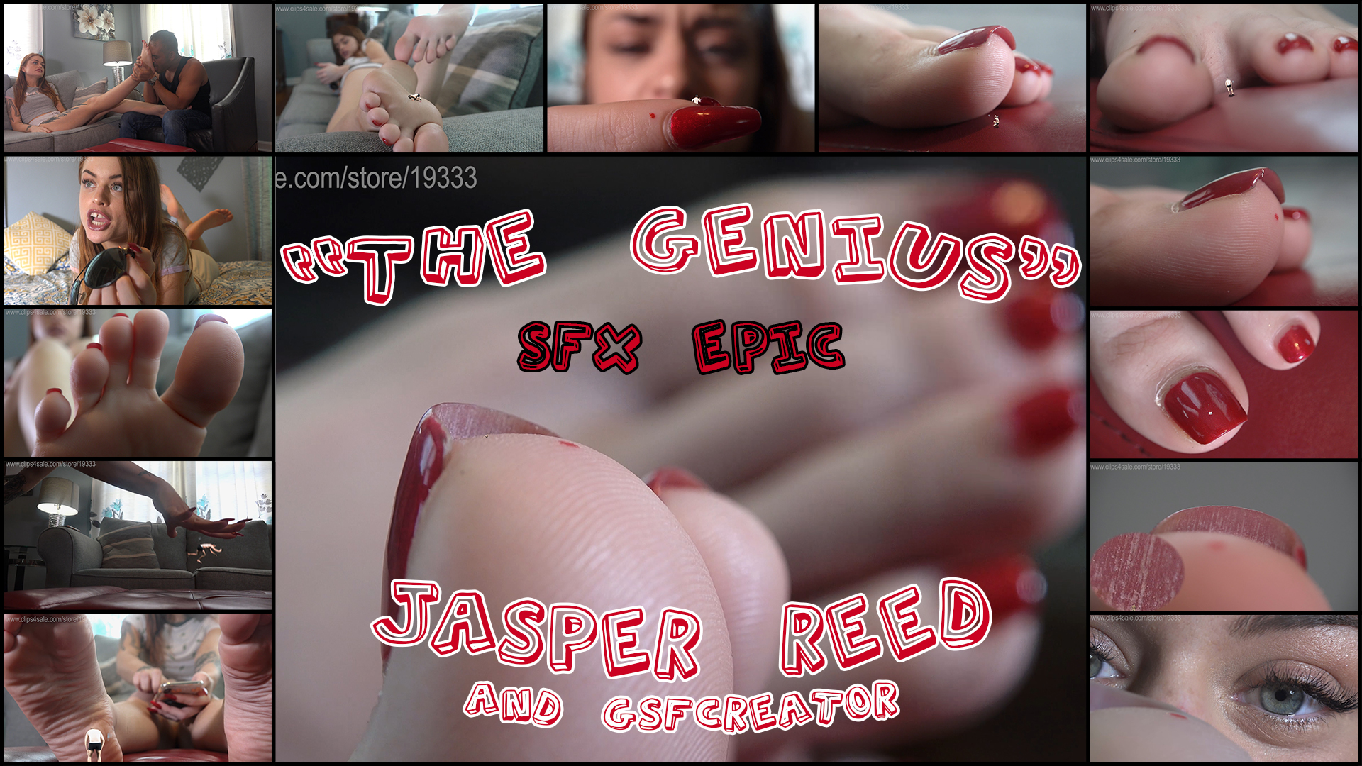 Special Discount due to world crisis - I hope it will be behind us all soon!
<br><br>
Jasper's boyfriend keeps telling her how perfect she is in his eyes. she's everything he ever wished for. beautiful, extremely smart, kind. she even likes his foot-fetish and got the most perfect feet ever.
<br><br>
Alas; Jasper is frustrated. ever since he confided in her and shared his "stupid" shrinking fantasy with her, she became obsessed with it. she wanted to fulfill ALL of his fetishes. her boyfriend kept telling her that it's nonsense and that he doesn't really care since this specific fantasy can't be real anyway...
<br><br>
Or so he thought. Jasper is a genius, and she took her time to figure out how to fulfill this peculiar, and yet so exciting fantasy of his...for real. she developed a unique app, and once attuned with the app - her boyfriend's mind will be completely hers to mold.
<br><br>
 for what is "real", if not what one's perceives within his own mind as a complete and utter reality?
<br><br>
Jasper Reed in one of the most Epic SFX of all times. Foot/toes/micro fan? Just grab it. Enjoy!