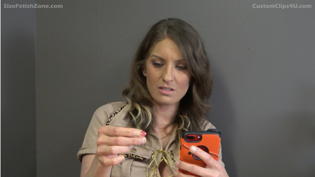 I'd like this to be a giantess growth clip were Keri Spectrum accidentally turns her friend Lydia into a giantess with a wish from a gem stone. Lydia and Keri Spectrum are best friends. Keri just got her latest find delivered to her home, a special gem worshiped by an ancient culture that is said to hold incredible magical powers. Specifically, the power to grant wishes. Frustrated at Lydia's obsessive pestering about where she is and what she's doing, Keri doesn't realize the gem she's using is already working while she's holding it in hand, forcing her to make her wish. While her frustration grows Keri accidentally wishes for Lydia to grow so huge that the entire city can see her stupid face and what she's doing for a damn change, until Keri can sit on Lydia's nose. She wonders if she's be able to see her from her apartment high rise. Keri doesn't see the gem emit a strange light that quickly goes out of her open window. At her own house, Lydia just got home too. She sit on her couch, worried and troubled over Keri's recklessness. She's about to give her friend a call when she hears a strange hissing sound. Lydia turns towards the door to see the light enter. Terrified, she gets up to run, but too late! The light hits her hard in the stomach, forcing her double over momentarily. Dizzy and scared, Lydia balances herself, hands outstretched. Wondering what the hell it was all about, she looks over herself. Everything seems fine until she hears a stretching noise coming from her abdomen. The growth begins! Frowning in fear, she looks down and gasps. Wondering why her shirt is shrinking before her eyes, she suddenly gasps in pain and looks down at her feet. Her feet are beginning to bulge and fill up her shoes! After realizing aloud that her clothes aren't shrinking, she's growing, the rest of her clothes start to slowly tear as her head quickly reaches the ceiling. Bump! her head hits the roof, after she grimaces and opens her eyes she gasps as her hands are holding up her ceiling, and she notices in pure fear she can't stop growing! She's scared and terrified. She begs allowed why is she growing and turning into a monster, she doesn't want to be a giant! BOOM! The top of her house is replaced by a cloud of smoke, and Lydia's head quickly sprouts out of it, with the rest of her body behind. Now that she's standing fully erect again, she's holding out her hands to balance herself, examining her own body both in fear and fascination. Lydia can't believe she's still growing, as she says so aloud she looks behind her and gasps. She can see skyscrapers, and their shrinking! Remembering that Keri lives in one of those, she wonders aloud if Keri is behind this, she always had a fetish for giantesses. She decides to head for Keri, her feet booming and causing mini earthquakes in her path. Back at her place, Keri is wondering if it's an earthquake, she heads to her window to see if the city is being destroyed. She gasps,  covers her mouth with eyes wide in terror. It's Lydia! Keri gasps that Lydia ACTUALLY grew, and she's magnificent! But how? She shutters as Lydia suddenly booms out her name. Swearing, Keri opens her window and starts waving, hoping to get her friends attention. As Lydia crushes  cars and fire hydrants and people, she finds her friend in short order. Lydia says aloud in her booming voice that she can't believe she just walked across town in a few seconds! She leans over down close to Keri's window. In her apartment, Keri can only see Lydia's eyes and nose. Lydia demands to know what happened, she didn't ask to be turned into a giant monster. Keri confesses that she thought it'd be hot if Lydia grew, and she was right. Lydia demands to be shrunk back to size but doesn't know how. Her ass wasn't meant to be an actual full moon after all, she jokes. Keri tells her that the only way to shrink back down is to destroy the gem with her on Lydia's face. It's the only way the wish can be fully granted and the gem rendered harmless. Relenting and saying fine, she pulls her face away and reaches off camera for her friend, pulling back a normal sized but small looking to her Keri. As Lydia glares, we see Keri now on Lydia's nose, straddling it as she enjoys the view of her friend's giant eyes. Lydia holds out her hand openly under her face, and keri drops it. After closing her giant fist around it, she then musters all her new found strength and tosses it down, hard. Keri looks down in time to see the rock smash. The clips ends with Lydia shifting her eyes around, wondering how long it takes for her to shrink back down and if she should have some fun with her size while she can and then both girls laughing.
<br><br>
3 Cars Crushed<br>
8 People Crushed<br>
1 fire hydrant kicked<br>

