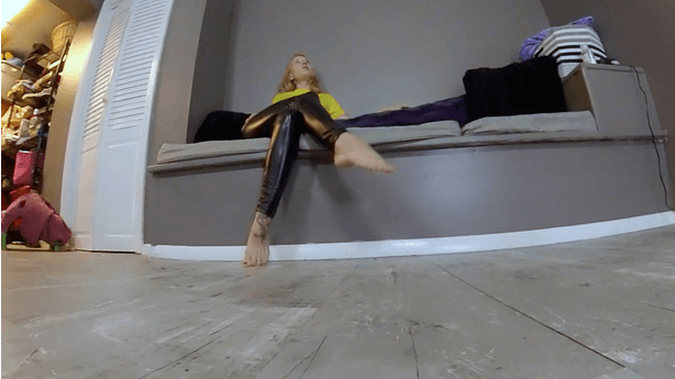 Misty Rein teases you with her boobs, ass, feet, underarms and mouth, Lots of great pov views in this one.

Keywords: pov, misty rein, feet, ass, cleavage, shiny pants