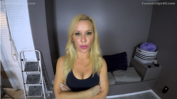 My girlfriend Blondzilla tells me she’s tired of being bossed around by me and it’s time for some big changes. With that, she snaps her fingers and everything goes dark. (camera now at low angle)When I come to, the room is much larger than before. Suddenly I hear stomping. Into the frame walks Blondzilla wearing a sports bra and spandex booty shorts, only now she’s absolutely massive. “Fe, fi, fo, fum” she says, her voice booming “where’s my little boyfriend, he better not run.” She finds me and stomps in excitement. She asks me what I think about her new look. She playfully flexes, grunting and pretending to be a bodybuilder doing different poses. She tells me things are about to be different around here, she’s in charge now and it’s my job to worship her and serve her. She teases me, stomping around, pretending to be a monster. I try to run. “Where do you think you're going, little man?” She stomps over to me and catches me. She tells me she just finished a big workout and it’s time for me to clean her, she rubs me around her body, making me kiss her. Then she starts giving me big giant kisses and laughing as I struggle. After she’s had her fun she sets me back down. She tells me she’s going to count down from 10, when she gets to one, the magic will be complete and I’ll be forever subservient to her. With each countdown she slowly stomps (have her flex a few times as well during the countdown, this is a very sensual countdown). She finally gets to one and the magic is complete, I’m her tiny now and she’ll be forever large and in charge. She picks me up, gives me a giant kiss, and then puts me in her belly button for safe keeping and stomps off to wreak havoc on the world.