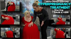 Simple Video with Sage Pilar and Keri Spectrum. Sage had a treatment to get pregnant and it happened rapidly, and her belly gets huge.

Keywords: Keri Spectrum, Sage Pilar, Media Impact, Belly Inflation, Hyperpregnancy ,Inflation
