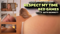 Beth Bennett is mad that you are late and shrinks you and punishes you with her feet, boobs, ass, belly and even under arms. The camera guy talks in this one but mostly reacts to her actions.

Keywords Beth Bennett, POV, Shrinking, Feet, Cleavage, Ass, Media Impact