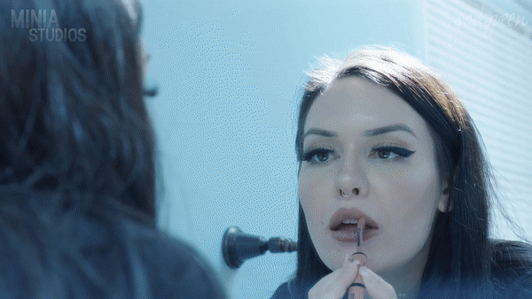 In collaboration with Minia Studios.

Putting on her makeup, Lauren Ashlyn texts back and forth with her date when she receives a startling confession, her date has been lying to her about his size.  Initially in disbelief, Lauren quickly realizes that he is not joking. Disappointed, Lauren decides to call off the date. Shrouded in anger, the tiny man lashes out at Lauren, accusing her of being a terrible, shallow person. The conversation ends on a sour note, before Lauren decides to get out of her date clothes and into something more comfortable. 

Little does she know, her date has come to confront her, to prove her wrong and potentially win her over. However, he has gotten more than he bargained for, as she has no idea he is even there. In over his head, the tiny man begins to try to get her attention by calling her on the phone, but Lauren repeatedly ignores him. After enough tries, she finally picks up, and upon discovering the tiny intruder down below, she steps on him without a second thought.

Contains: Booms/Shakes, Aware/Unaware, POV, Slipper Crush, Text Dialogue Only, SFX Person