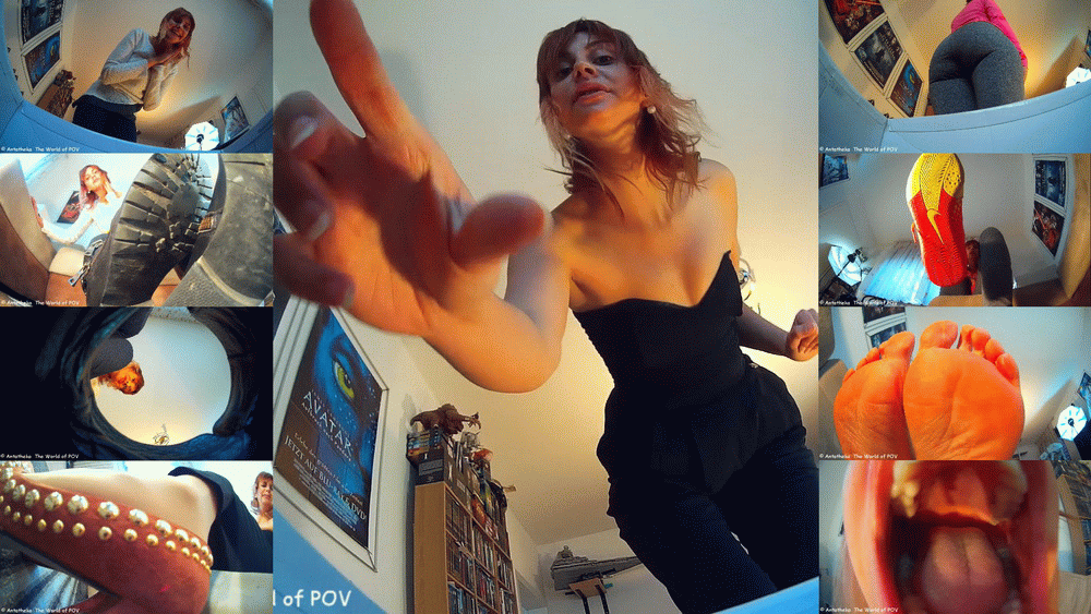 Guinevere has bought a box with over 30 bugmen - and of course she wants to have a lot of fun with them.
However, this doesn't mean anything good for the tiny ones. Many are trampled in various ways, crushed or even eaten. 
But most importantly: Guinevere is really happy afterwards! 
You can see boots, heels, sneakers, nylons, barefoot, butt crush, inshoe crush and vore
(german pov video, no subtitles)