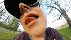 Your girlfriend kat has heard you talk about being shrunken down and eaten by her for a long time. You've finally convinced her and you're in her hands now. She's still unsure and a bit awkward, but your nerdy girlfriend tries to get into it. Licking her lips and talking away about her tongue. There aren't many inside mouth views besides the brief bit when she puts the camera in her mouth at the end, but this one is more so story focused.

Please note, this is an older VR video recorded in HD. It has been enhanced to 4K but it still has some seams from the older camera. It's still a great video, but it isn't as high quality as our newer 4k vids.