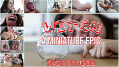 SPICYKWEEN

Spicy Kween is delighted.

She got all of her stupid ex-boyfriends AND their new girlfriends all tight together in one spot: Shrunken down and screaming in terror inside a giant glass jar! now she's going to become the witch they all said she was and have her sweet revenge.

One by one, Spicy Kween will take care of them: the carnivore who mocked her Vegan diet, the foot freak, and more.

This is only her second giantess video ever, and you can tell that SpicyKween easily and naturally slides into the role! Enjoy this epic miniature-based film!

* Slow-motion
* ground-shakes/booming sounds
* Vore/tongue/mouth
* Extreme pov
* Foot worship (Soles, toes)
* Under-toe crush
* Taped to flip-flop
* Taped to soles
