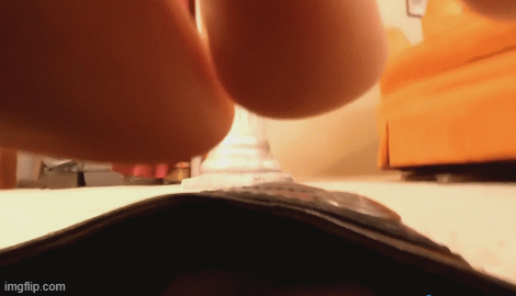 You are sitting in one of Charlie Kristine's smelly flats, hoping she will press you in between the soles of her shoe and the soles of her bare feet.    She is unaware you are watching as she gets dressed, and admiring her bare breasts as she undresses and dresses up in a pair of outfits, deciding which to wear.  After settling on a green dress, she slips her giant bare foot into the other flat... then onto you.  You can barely read the insides of her flats are the darkness encompasses you... her toes creating shadows on the soles below you.   But after her foot is almost all the way in, she feels you in there.   So, she takes her foot out, and then takes you out for a closer look.    Charlie then decides to wear high heels instead.   She shows you them, then sits you inside as she puts on her left heel first.   Then it's your turn to be smushed, just like you wanted.  VR4K 