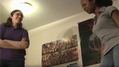 Two videos at one lower price! Why are we bringing back these classics like this? Well Annie is returning to Canadian Giantess after a very long time from WAY back in 2007! See where it all began before the new releases become available.
Features:

Emmy-Lu and Annie - Playful Tank Destruction

More of a playtime between two friends than a serious and angry GTS crush video, Emmy-Lu and Annie enjoy stomping two tanks with some army men to protect their home town, and then sweeping them up. Only trouble is, did they capture the right army? 

Emmy-Lu and Annie - Homework Squish Break

After a night of homework, two friends find two shrunken classmates on the floor. Unfortunately for the duo, these girls love to torment shrunken people! Emmy and Annie take a break to feel them struggle under their bare feet.<br><br>
Please note that these videos feature black bars down the sides as displayed in the trailer. Being older videos they are a different resolution than our newer content.