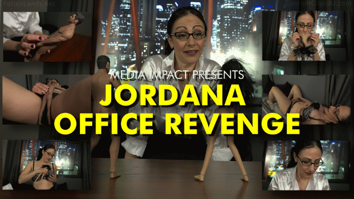Jordana shrank two coworkers who were trying to get her fired. Now they have a new job as her tiny sex toys.

Jordana, handheld, cleavage, jerk off, erotic