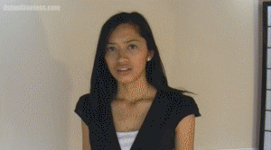 Your name is Jason and Melanie is tired of you chasing her around. You dated years ago and she wants you to leave her alone. She never told you she was a witch though, and she decides to shrink you down to get rid of you. About a minute later, you're shrunken down on the floor by her bare feet. Any time you try to get away, Melanie easily catches up to you with her huge feet. She moves her toes over you a bit, but in the end she tries to convince you to just walk under her foot. She finally lifts one up high and brings it down on you. You don't get to see the bottom of her feet until near the end, this one focuses on her talking about how small you are.
