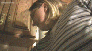 kat has already shrunk you down and plans to eat you on a piece of toast covered in nutella. She teases you as she prepares her snack then carries you over to the dinning room table so you can watch her take some bites to see what's coming for you. Kat finally decides to swallow you whole instead. After some teasing and a belch she rubs her stomach to show you where you're going before she eats you up. New echo effect added to create a more immersive POV experience of being shrunken.
