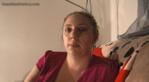 You're gazing at Rachel while she watches TV when she suddenly turns it off and decides to talk about you spreading secrets about her. Rachel decides the only way to keep you from telling people is to shrink you. She reveals she's done this quite a bit and shrinks you down pretty quickly.

After casually taking off her black socks, Rachel plays with you under her bare soles and tries to encourage you to enjoy your last moments before she squishes you underfoot. In the end she presses her foot down upon you, holding you under it. Lots of fun dialogue as usual from Rachel as she teases you with her dirty feet.

This is an older video and just to note Rachel does have some noticeable hair on her toes in this one and there is some background noise from a baby upstairs occasionally.
