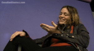 Vashti has Atlanta's ex boyfriends shrunken down and in her hand. She tears some apart a bit at first and then starts eating them. She talks a bit too while chewing them up. A mix of chewing and some rare but good open mouth scenes. The last is swallowed down whole however. 4min 48sec.
