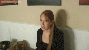 Inspired by Gary's shrinking videos like Velvets Shrinking Husband this is our first take on that concept with a more typically Canadian Giantess ending. Lauren has been having trouble at work and you havn't been able to find a job in the meantime. Sometimes when Lauren gets frusterated with the fact you can't help out, you shrink down a couple feet. She's pretty concerned at first and considers calling the doctor but she doesn't think they'd believe her. Your situation gets worse later when you shrink down some more and can barely get into bed that night. Finally the next day Lauren gets frusterated on her way to work and inadvertantly causes you to shrink again. This time you're down to floor level and she decides to squish you since she's fed up with you shrinking. The main focus of this one is on Lauren's concern about you shrinking, the squish stuff is just a quick wrap up at the end.
