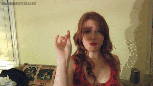 Your sister who has been studying magic ends up shrinking you for going through her books. She has lots of ideas in mind for how she can teach you a lesson, but doesn't get to act on any of them before the two of you are caught by your mother. It's quickly realized your sister nor mother can change you back. After debating what to do, your mother comes to the chilling conclusion to put you out of your misery. Even your sister is shocked by this, and then your mother tells her to do it! It's decided you'll be squished, but all your sis ends up doing is hurting you underfoot. Auden takes over to finish off her suffering son herself. Her brief goodbye is chilling as she raises her foot to step down upon you. Two final squishes with Auden are included. We're so confident you'll enjoy this one the lengthy trailer above is full of story to show you just how awesome this one is.
