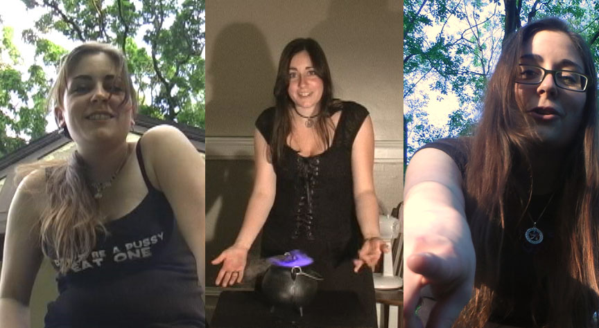 Spend this Halloween under the feet of a Witch after she's shrunken you down in this collection of classic shrinking POVs! Discounted in this collection pack you get three full videos! Get the original first video ever recorded of Witchy as she casts a protection spell on you to help you at work... which however turns out to be a shrinking spell! After being teased with her striped socks in that one, she goes barefoot and eventually squishes you. Next up Witchy catches you sneaking around her cabin and shrinks you down! She goes easy on you at first, making you massage her feet, but when you try to escape it's time to get squished. Lastly you come across Witchy in the woods and she tells you off for trespassing. After shrinking you down to her sandaled feet she eventually decides to take them off to step on you barefoot. Collects "Witchy Shrinks And Squishes You POV," "Shrunk At Witchys Cabin POV," and "Shrunk In Witchys Woods." However, "Shrunk In Witchys Woods," is available in SD only in this collection. The other two have always been SD only.
