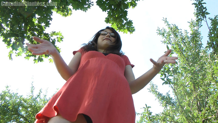 Regina's friend Jennifer has been trying to steal her boyfriend away. Of course Regina isn't going to stand for this and she shrinks her down. It seems like Regina is thinking of keeping her around at first as she discusses the situation with the now shrunken woman. Regina enjoys gloating at the now tiny Jennifer and eventually decides it would be best to crush her instead. Lots of great dialogue and story leading up to Regina stepping down on poor shrunken Jennifer.
