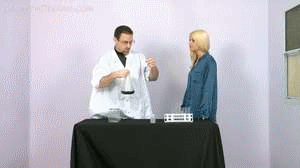 Another blast from the past in this new Experiment clip. The lab is open again and Danielle is on hand to show you what happens when you do not respect science. Lots of ripping,tearing, breaking and growing. 
