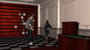 Kerri is at work and her taller boss is harrassing her so she takes a serum to get taller, thier is scene were she is taller and loves it but then she gets too tall so she goes back to the doctor and while she is making the serum Kerri has a third growth spurt. The Dr. manages to make her small again but it does not last and she grows again to giant size.  
