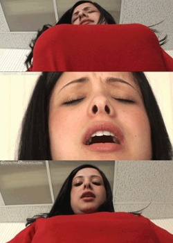 Michelle has a problem whenever she hears a snap her boobs grow but later they get small again. She makes the mistake of telling Gary this and he has some fun making them grow time and time again until finally they are permanently large. This scenario makes for over four times her breasts grow.
