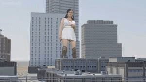 Once humanities champion Goddess of wisdom, courage and justice, over time, became cold and resentful. her love for making was replaced with bitter hatred as her memory was cast into the realm of Myth. Athena vowed one day to return to earth and teach humanity a lesson they would not soon forget.
<br><br>
The long awaited Media Impact/Optic dreams giantess video is finally here. 
Join us as we witness a city's destruction at the hands of one beautiful Goddess Vivian!
360 degrees of gigasmic gyroscoping action!
