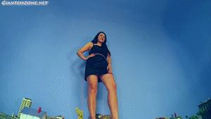This is the second Economy Giantess video and it stars Sophia,  This video has Car-Crush, Feet, Shoes, Booty Crush, cleavage crush, vore, handheld and house crush. POV shots and 2 cameras to catch the wide shot ans close ups of the action.  I added some Sounds of City noise and some boom sounds when she walks but otherwise it is mostly no FX.
