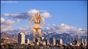 Cleaning up my Media Drives and found this simple Giantess Green screen video we shot at Fetcon almost 7yrs ago. I am  pretty sure I never edited or released it. So I editied it up to post here. It is simple with one wide shot and one medium shot. I added debris, dust shakes and booms and city sounds. I priced it low due to it's simplicity.  
