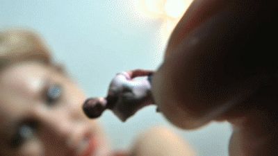 "hello...just look at you, so helpless...*laugh*...such a little bug...i can crush you with only one step...it will be so easy to you...what will happen today? will you worship my sexy feet?..." Goddess Celine tiny slave is going to get a high-level of teasing from her gorgeous, divine toes. placed upon a glass surface, she taunt him with her massive toes and perfect fingers & fingernails, the way we all dream and fantasize about...
