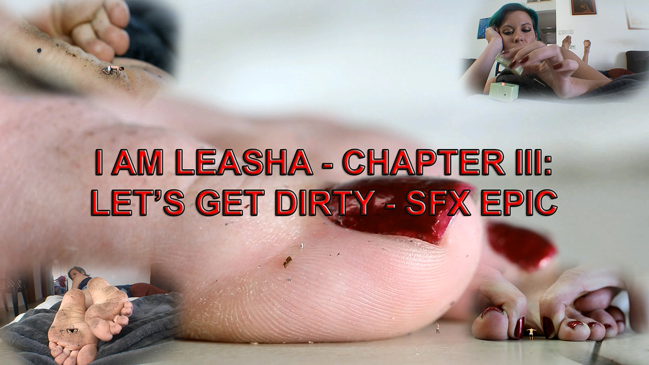 what lies inside an innocent looking, small box next to Leasha's sexy shoes? could it be one of her TINY secrets? indeed it is...! Leasha is already used to seducing stupid foot-freaks with her gorgeous feet, luring them into her lair, and then turning them into her eternal, tiny slaves. as her massive feet steps toward him, the tiny man - trapped inside a small box - is waking up for what seems to be an earthquake. Leasha open the box...she got a very nice, sexy surprise for him! she got her feet - the very object of his deepest desires - EXTREMELY dirty. now- the tiny man must use his tongue and try to lick Leasha's enormous, sexy, and terribly dirty soles as best as he could...if he fails to please her - she will crush him...but as he already knows, it won't be the end for him! Leasha got the power to revive , tiny men, and bring them back to serve her...even smaller then before! If you like feet, ground shakes, slow-motion, soles, extreme-pov, micro-shrink, and amazing views of a tiny, helpless man next to IMMENSE, sexy, beautiful toes - this video is for you! so far - the best chapter on Leasha's chronicles.
