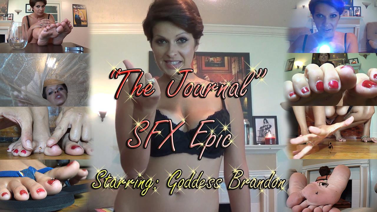 Beautiful Brandon is the perfect girlfriend. she's deeply in love with her boyfriend, and doing her best to please him. she's very open minded, and enjoys his small kinks and his foot-fetish. one day, she bumps into his personal journal...she can't resist and dives in...
