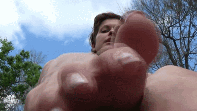 You love this pretty, pretty little feet, don't you? of course you do...big, big giantess feet...in your tiny, tiny face...just that one BIG toe...could just mush you! crushing you to ...squeezing you...breaking your bones in between my toes...smothering you with my soles...
