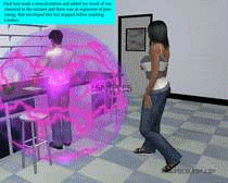 This story has a 352 pics about two college students, Zack and Lindsey. Zack is a nerd that has a huge crush on Lindsey a popular girl who is smart enough to use her looks to get what she wants. Zack is always helping her on her assignments and class projects. One night Zack is helping Lindsey and there is an accident in the lab and he is shrunk down to 3 and a half inches tall right in front of Lindsey. Instead of trying to get Zack medical help she brings him home and keeps him as a pet and as a slave. Zack is submissive and accepts his new role in life. There is insertion, nail painting, foot massages, hand helds, body climbing, bathing with gts, in shoe and lots of other things in this story. There is an additional 120 pics containing alternate endings for the above story. These endings include three different intentional cruel foot crush scenes, 2 unaware foot crush scenes, 1 vore scene and 1 sit smother scene. That is 472 pics. 352 mostly gently sexual domination and 120 or so cruel violent death pics.
