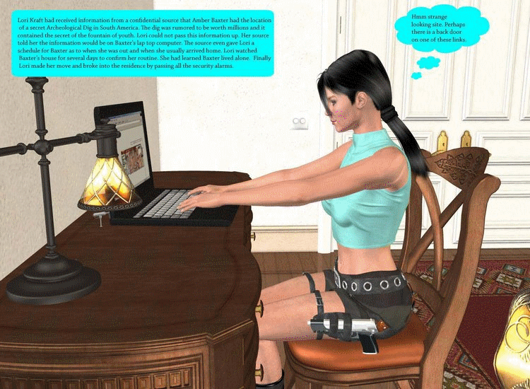 Lori Kraft is trying to steal info from Amber Baxter about a new discovery and what Lori found made her smaller when amber returns Lori must use her training anf wits to get out of the situation and turn the tables on Amber.
