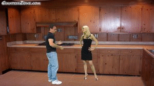 This one has the shrinking dude married to velvets and is getting smaller and smaller throughout the video. But this time time something about the condition makes girls want to be with him. He has to deal with a seductive sister n law, a sex hungry Doctor & Nurse and two school girl bullies.
