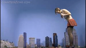 Keri Spectrum stars in our latest Giantess Video. While this one is shorter then usual it provides all the action FX you expect in our Giantess Videos. Keri Spectrum is able to combine a fun but evil style to her total domination of the city.
