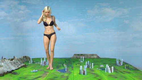 Danielle is looking for her cheating boyfriend and decided to take a new Giantess formula so she could get revenge, Well it made her allot bigger then she imagined but that did not stop her from getting revenge. On the way to finding him she eats, crushes, blows away and terrorizes thousands of people. She crushes cities with her feet, booty, and boobs, She finally finds him and kills him then crushes more buildings.
